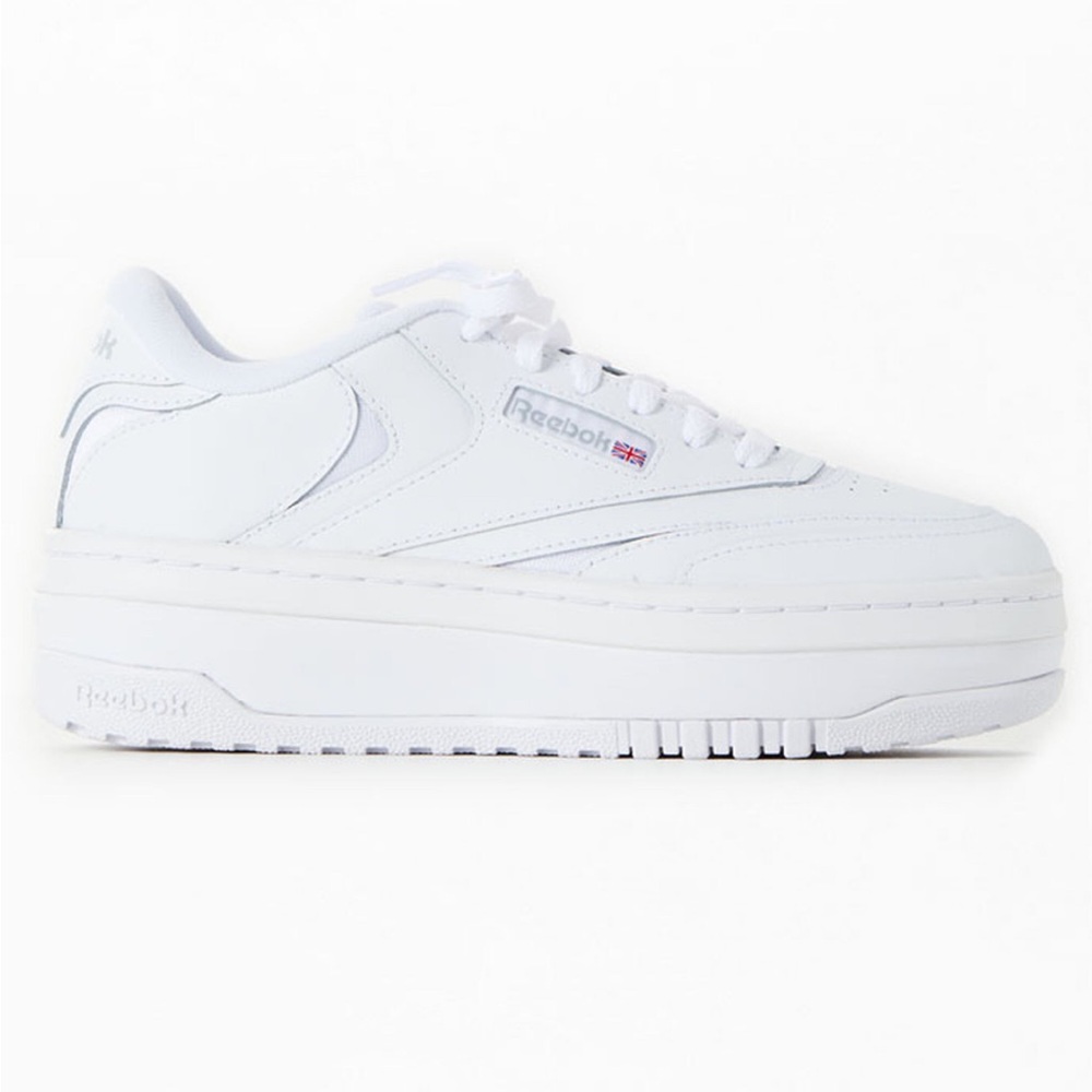 REEBOK Womens White Club C Extra Sneakers
Size 7.5